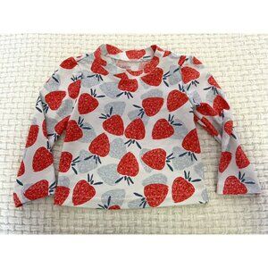 Carter's Strawberry Rashguard Top